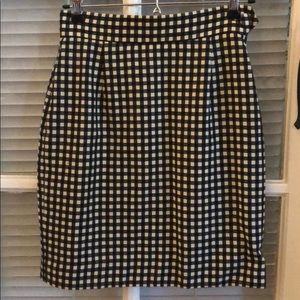 Plaid mini skirt, 0 or 00
